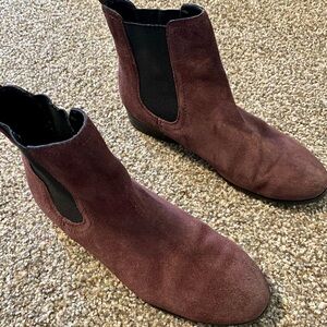 DV by Dolce Vita Burgundy Ankle Boots